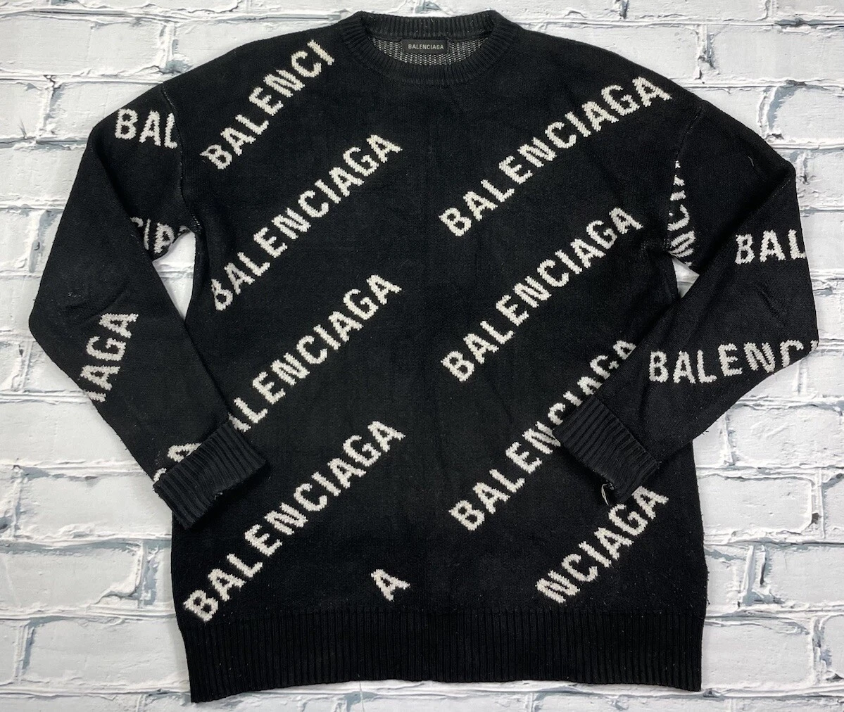 Balenciaga wool cheap sweater