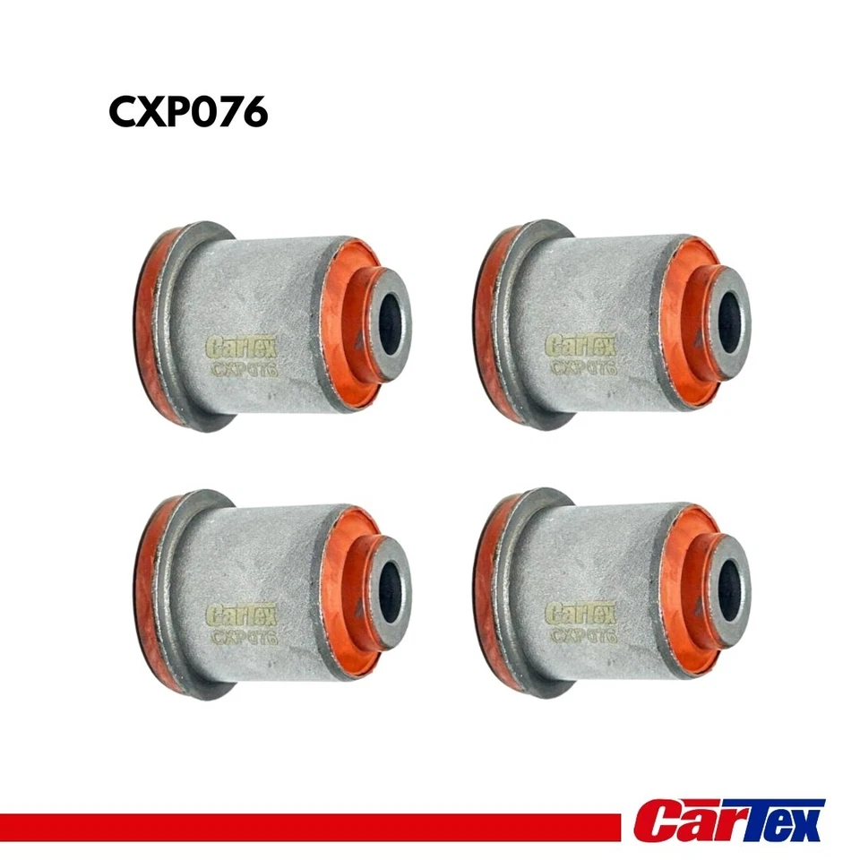 Paquete de 4 bujes de brazo de control de suspensión delantera para Mitsubishi Montero 2008-2020 Foto 2 de 4