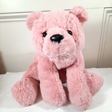 Gund Pink Polar Bear plush Soft Floppy stuffed animal 2012 lovey toy 20120390