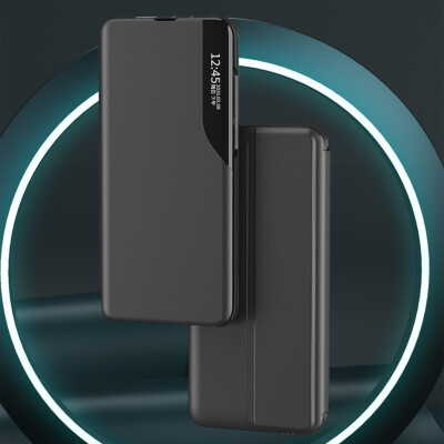 For Samsung Galaxy A34 5G Luxury Magnetic Flip Leather Smart View Case Cover