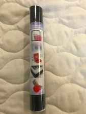 TECHWRAP ADHESIVE CRAFT VINYL MATTE BLACK ICUTS, SILHOUETTES AND PUNCHES 12"X10F