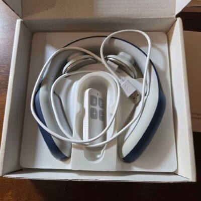 EMS Neck Acupoints Lymphvity Massage Device,Intelligent Neck Massager with Heat