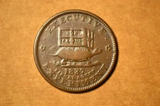 1837 Hard Times Token- Executive Experiment- Nice VF/EF