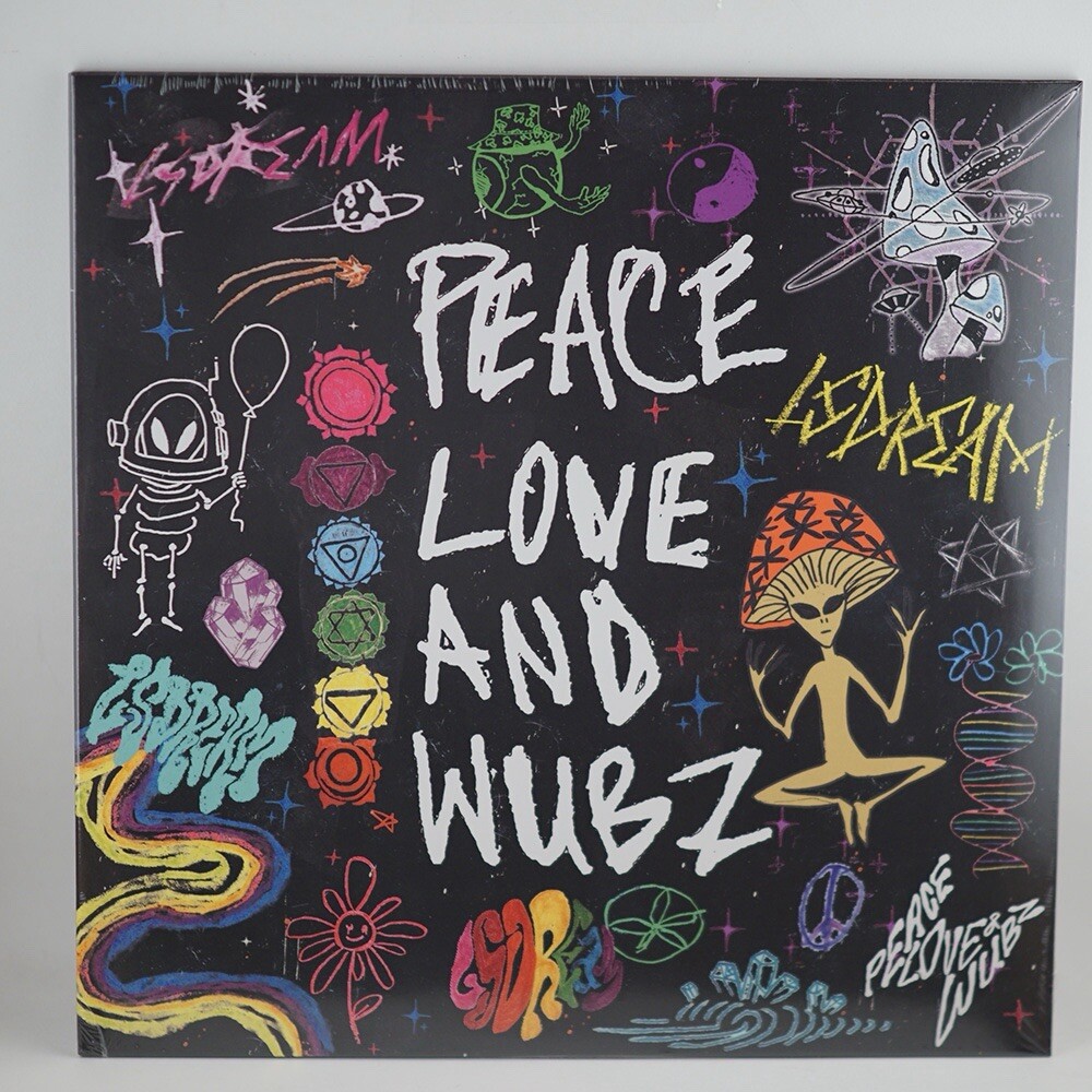 LSDREAM - Peace Love & Wubz Vinyl 2xLP BRAND NEW SEALED | eBay