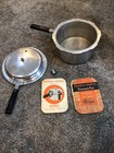 Vintage MIRRO-MATIC Aluminum 4Qt Pressure Cooker 394M Made USA Mirro Matic 4 Qt