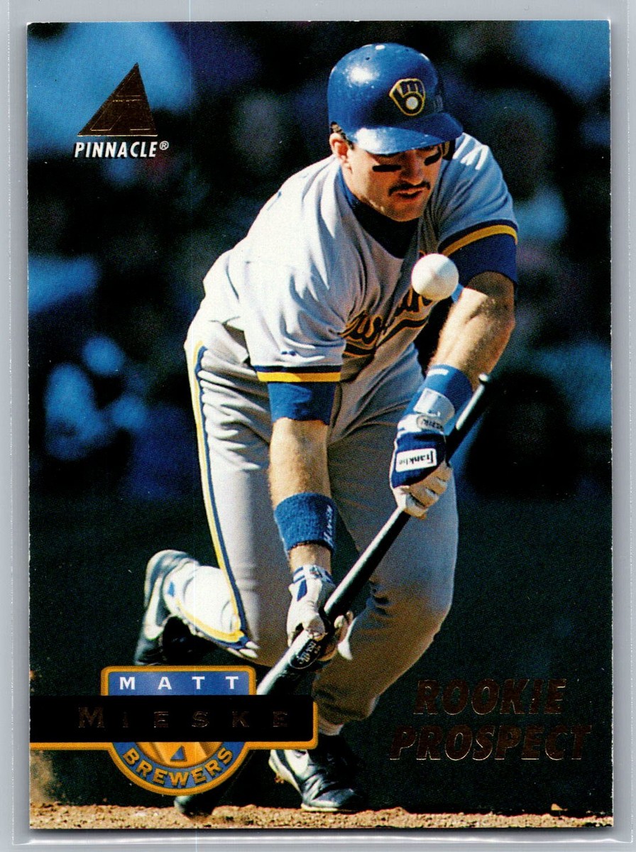 Matt Mieske 1994 Pinnacle Rookie Prospect BASEBALL #258 Milwaukee