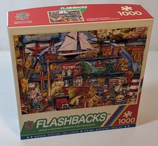 Flashbacks Puzzle Antiques Collectibles 1000 Piece Puzzle Master Pieces