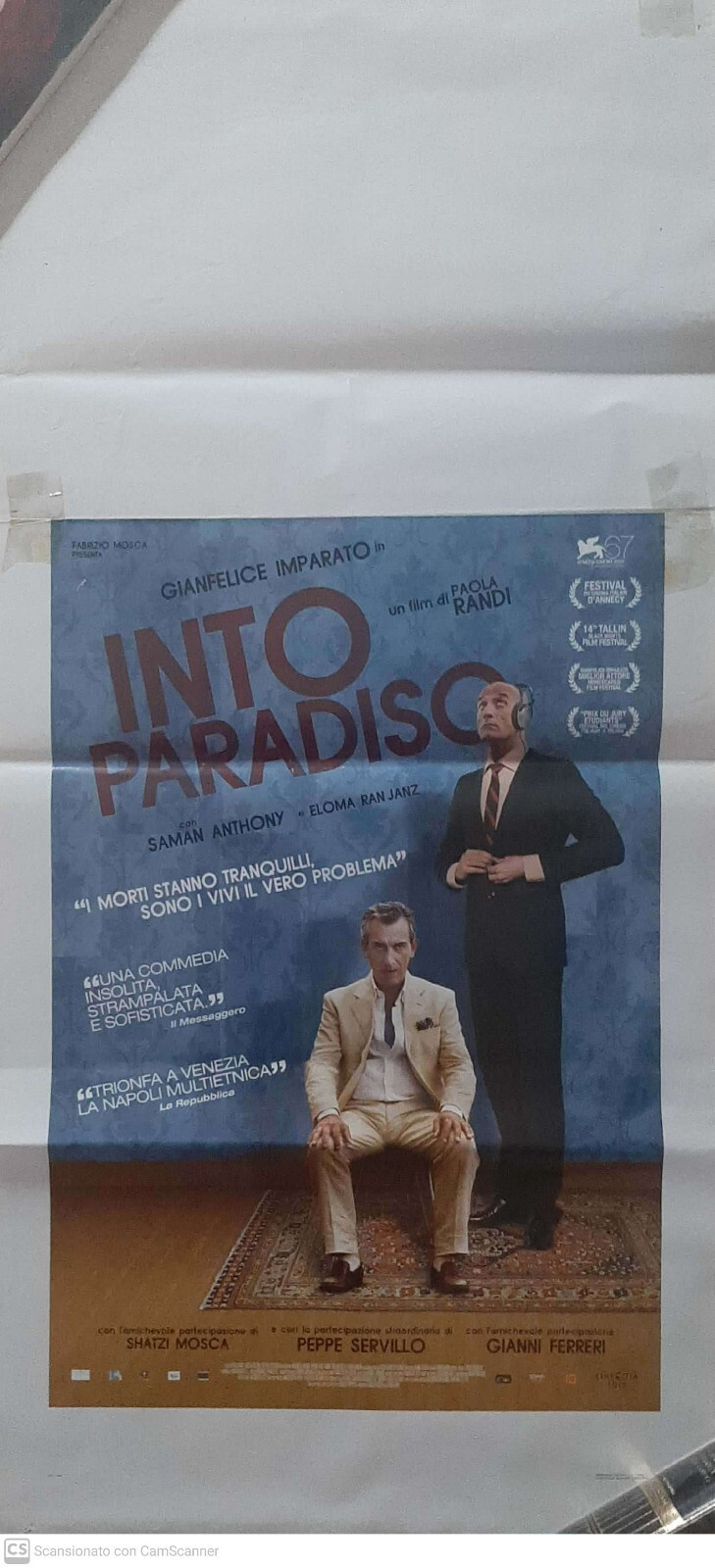 Locandina originale film Into Paradiso (2010) - Regia di Paola Randi