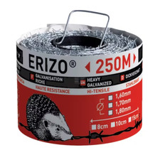 Galvanised Barbed Wire 1.7mm | 250m Roll (13.2kg)