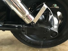 Curved License Plate Relocation Holder Bracket for HONDA VTX 1300 All 2003-2009