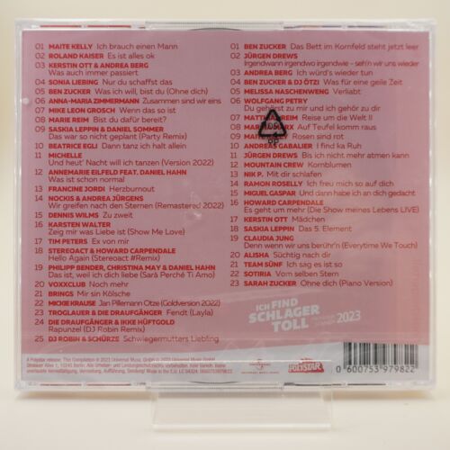 Various - Ich Find Schlager Toll-Frühjahr/Sommer 2023 | CD | Zustand Neu / OVP - Bild 2 von 2
