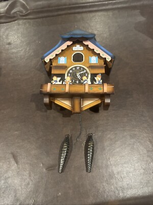 Vintage citizen poppo cuckoo march enhaus clock 4 angles Read | eBay