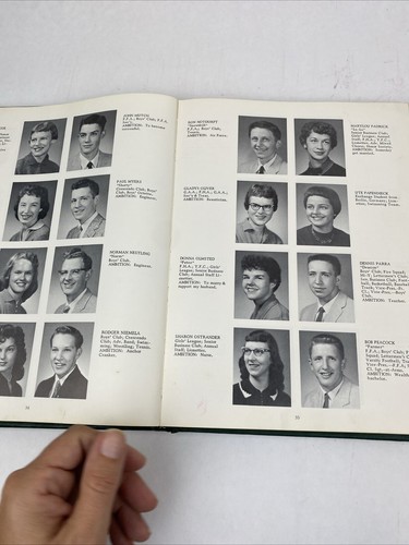 West Linn High School Yearbook 1959 "Green and Gold" 59 West Linn, Oregon OR - Picture 12 of 18