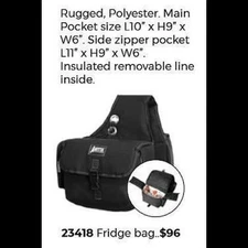 Abetta Saddle Bags - Fridge Bag