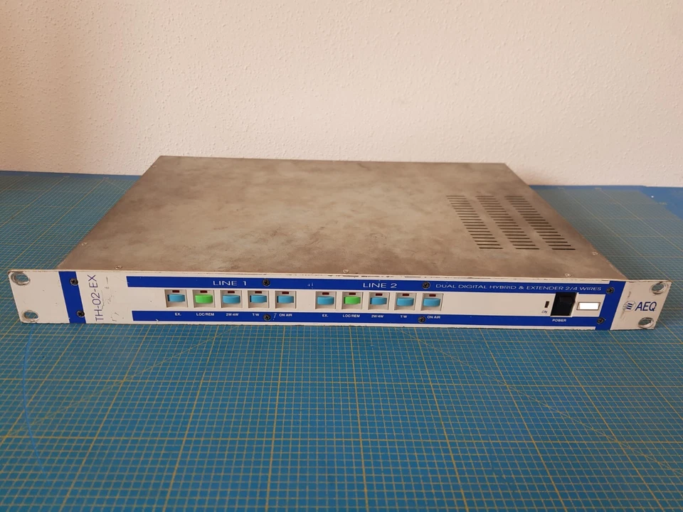 AEQ TH-02 EX MKII Digital Hybrid mit Frequency Extender 2/4 Drähte - Ohne Kabel - Bild 3 von 4