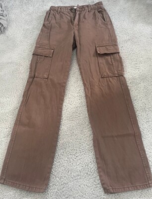 Braune Cargohose 