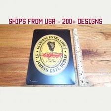 Guinness Extra Stout Sign Guinness Extra Stout Bottle Label Sign Metal Tin Gifts