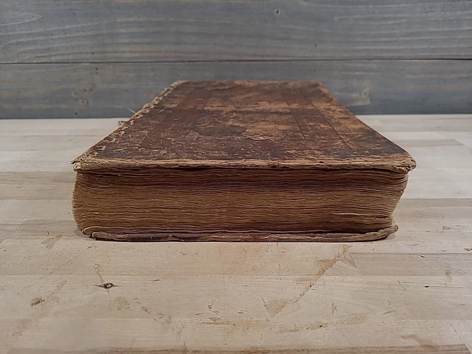 1795 FOLIO WORKS OF JOSEPHUS philadelphia MAYNARD rare AMERICAN EDITION bible - Image 3 of 4