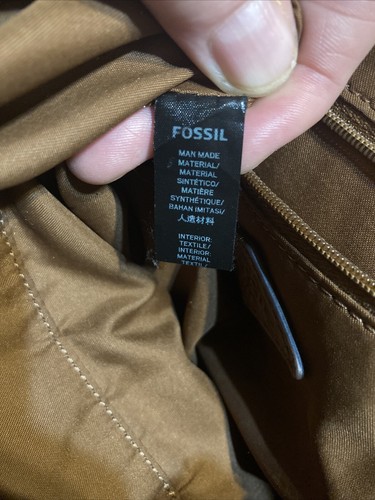 Fossil Bundle - Cream/Brown bag + Patchwork Wallet - Picture 11 of 15