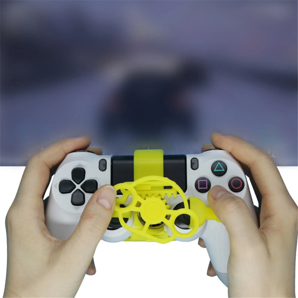 Suitable For PS4 Controller Racing Games Mini 3D printing Steering Wheel eBay