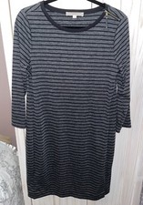 Loft Dress Stripes M