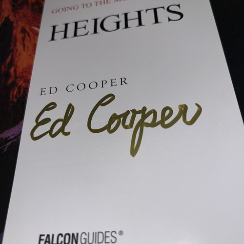 Soul of Heights: 50 Years Going to the Mountains Signed by Ed Cooper 1st Edition - Picture 4 of 10