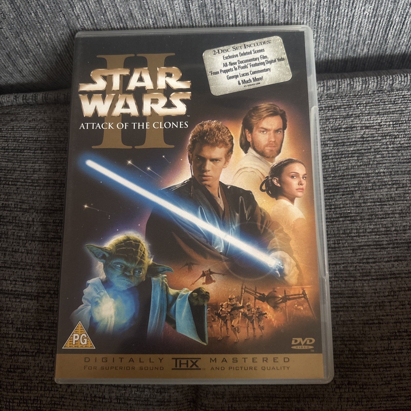 Star Wars - Episode 2 - Attack Of The Clones (DVD, 2005)