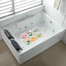  6 szt. Naklejki na wannę Antypoślizgowe naklejki na wodoodporność