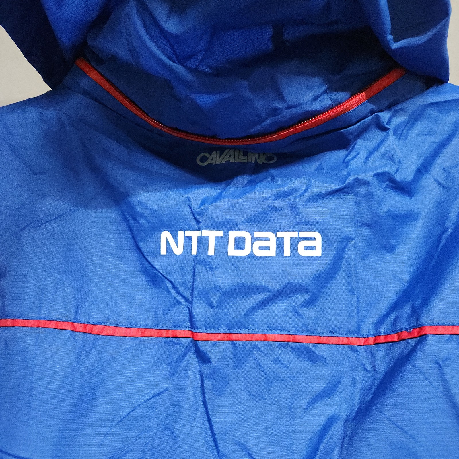 Cavallino Circuit Wind Jacket Men’S Large Ntt Data Chip Ganassi Racing Royal image 3