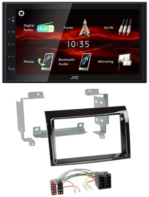 JVC USB Bluetooth MP3 DAB 2DIN Autoradio für Fiat Ducato 2006-2011 Citroen Jumpe - Bild 1 von 4