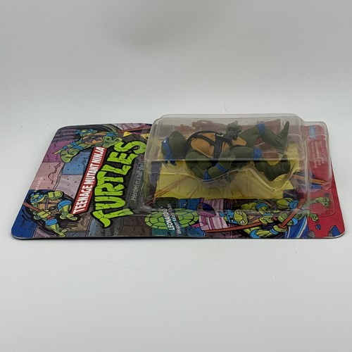 10 Back Leonardo Unpunched 1988 TMNT Teenage Mutant Ninja Turtles MOC Case *READ - Picture 5 of 13