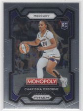 #20 Charisma Osborne 2024-25 Prizm Monopoly WNBA Base RC Phoenix Mercury
