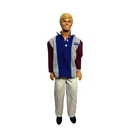 Vintage Barbie Ken Doll 1983 Head 1968 Body Blonde Blue Eyes Mattel