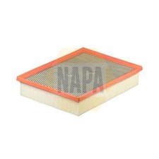 Image of NAPA NFA1432 Air Filter Insert 324mm Length 62mm Height Fits Toyota Hilux
