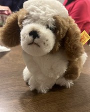 Steiff Dog 2923/16 Brown and White