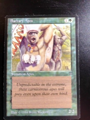 Barbary Apes   MTG Legends 1994   Old School Magic   English   Excellent