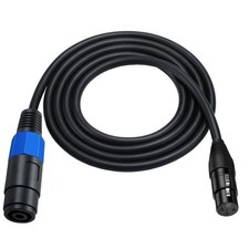 Speakon to XLR Speaker Cable, 3 Pin Female to Speakon Audio Adapter for DJ/PA...