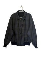 Chaqueta Harrington Centenario Dunhill De Colección Reversible Hecha en Italia Baracuta