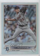 2022 Topps Series 1 Rainbow Foil Matt Manning #31 7iu