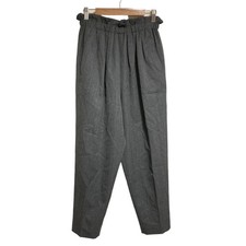 ENFOLD High-Waisted Tapered Pants, Size 36, Gray Women USED