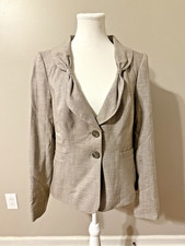 The Limited Collection Women's Light Brown Blazer w/Bow Detail CUTE