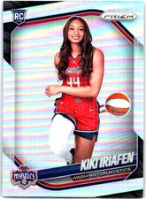 2025 Panini Prizm WNBA #149 Kiki Iriafen Silver Prizms