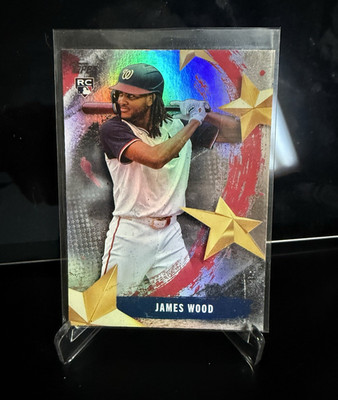 Topps James Wood Washington Nationals 2025 Series 1 Stars of MLB SMLB-18 RC