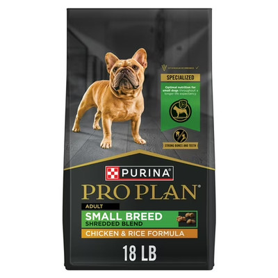 Small Breed Dog Food Chicken & Rice Shredded Blend w/ Probiotics
