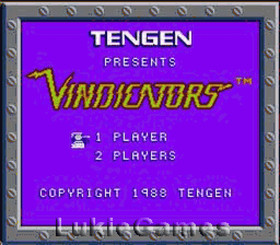 Vindicators - Classic Tengen NES Nintendo Game