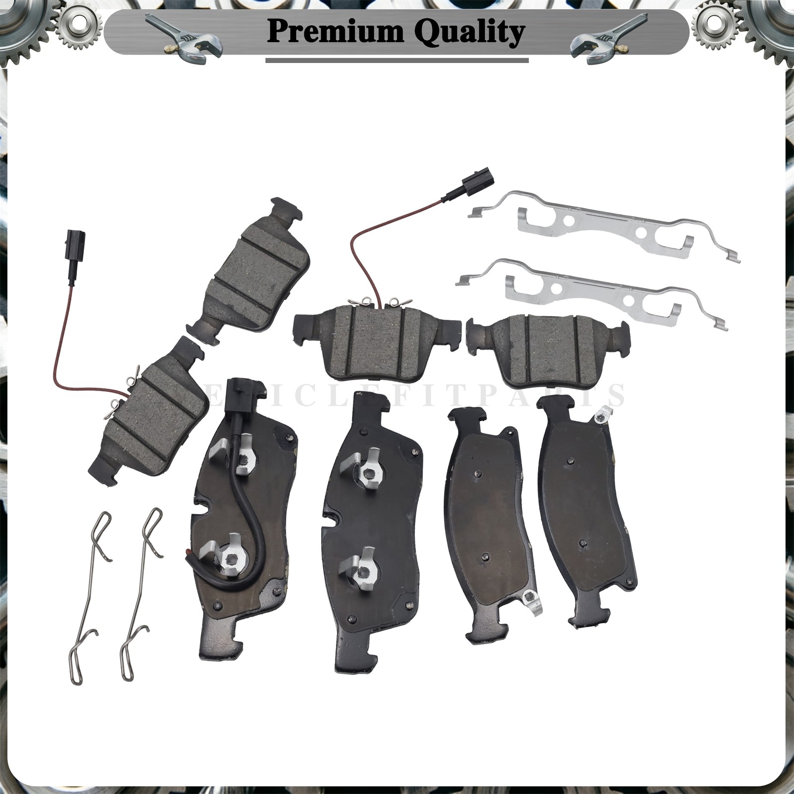 Maserati Levante 2017-2021 Front Brake pads Set P/N 673004427