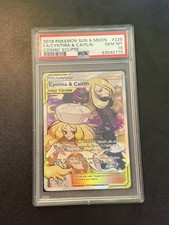 Pokemon Card PSA 10 Cynthia & Caitlin 228/236 Cosmic Eclipse on eBay