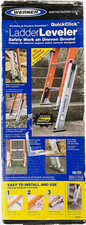 Brand New Werner PK70-1 Ladder Leveler with 2-Base Unit Attachments