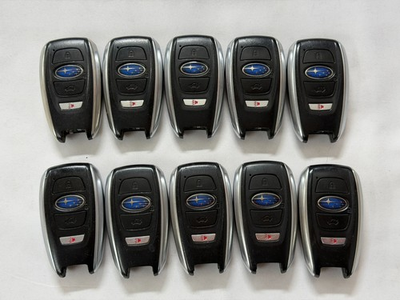 #ad 10 SUBARU SMART KEYS OEM REMOTE FOBS HYQ14AHC UNLOCKED READY TO BE PROGRAMMED $290.00