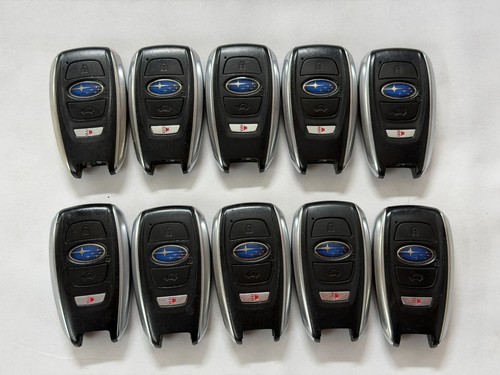 10 SUBARU SMART KEYS OEM REMOTE FOBS HYQ14AHC UNLOCKED READY TO BE PROGRAMMED